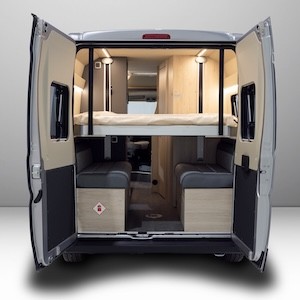 Auto Trail Rear Open Van Square