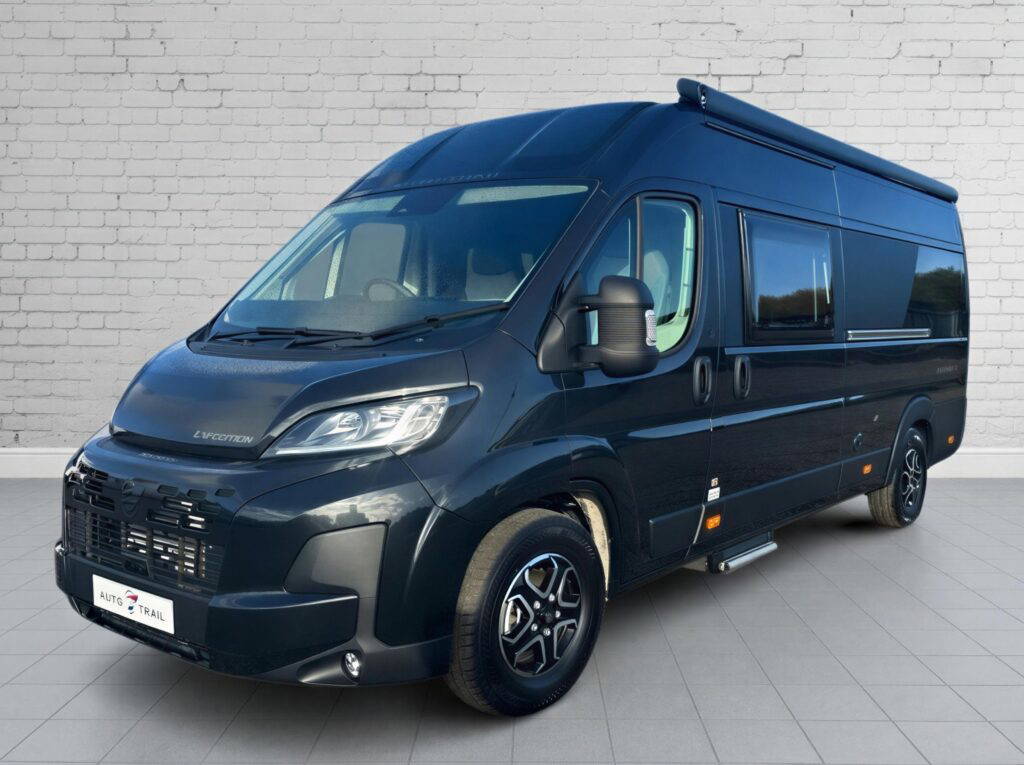 Auto-Trail Expedition 68 external in black with awning