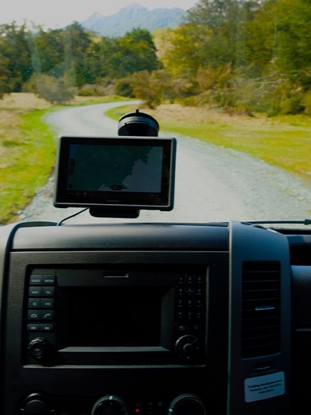 Sat Nav Header Mobile