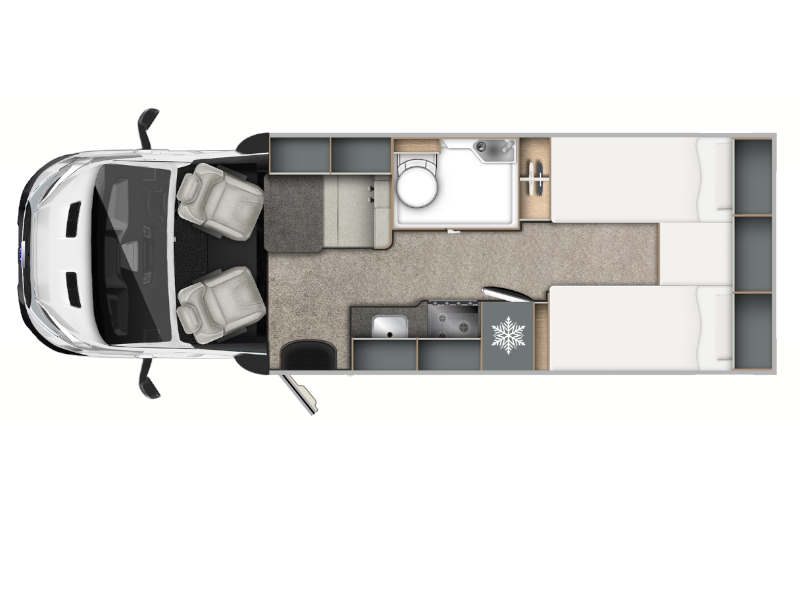 2024 Autotrail Excel 690t Layout