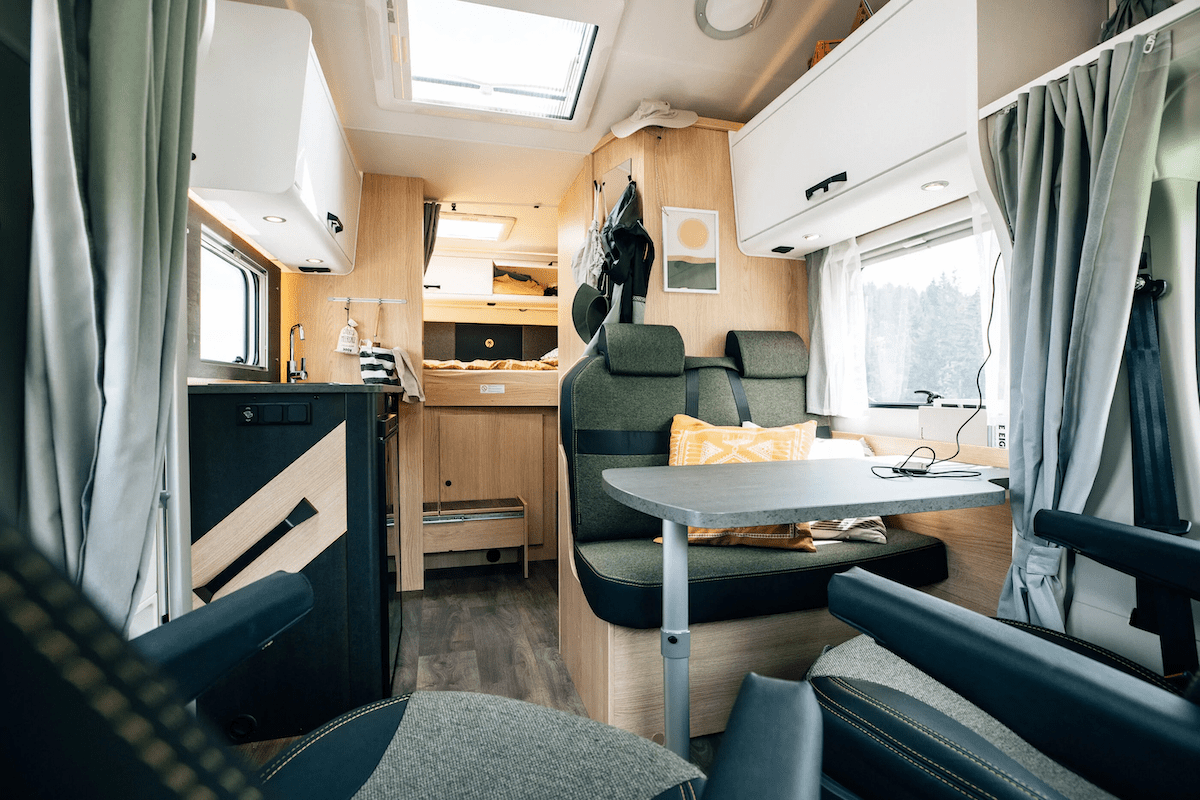 Sunlight Coachbuilt Motorhomes Interior