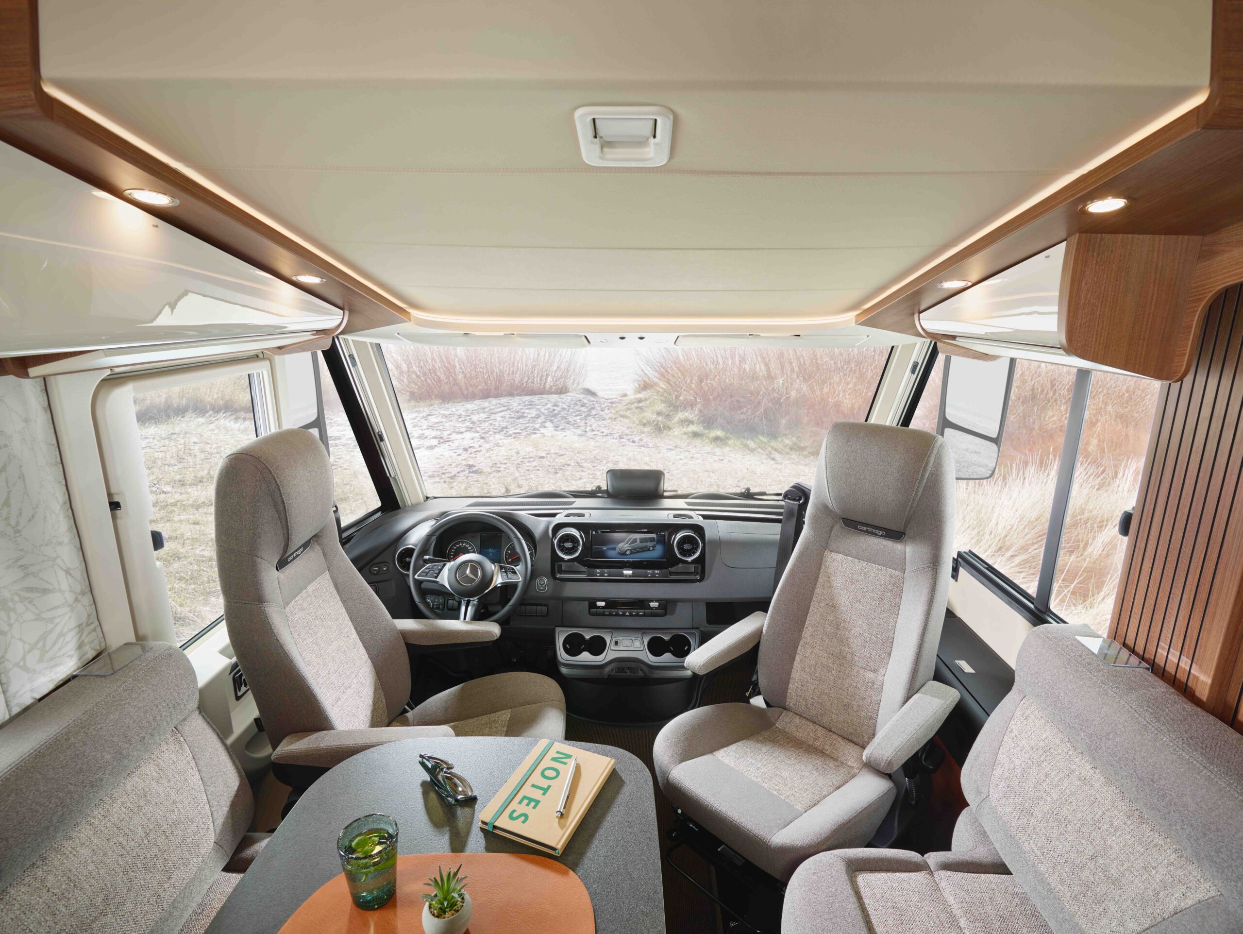 2026 Carthago C2 Tourer I148 RB QB L Comfort 4.2t Mercedes Fahrerhaus Armaturenbrett