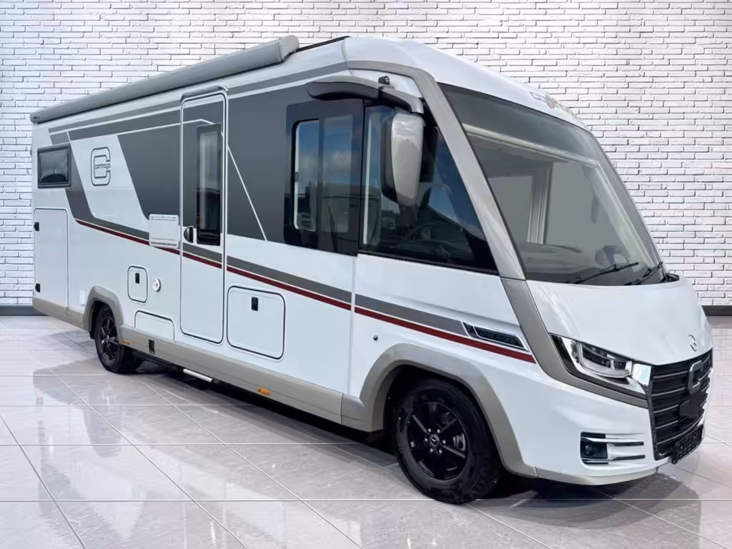 Carthago Chic C-Line I 4.9 LE exterior with awning