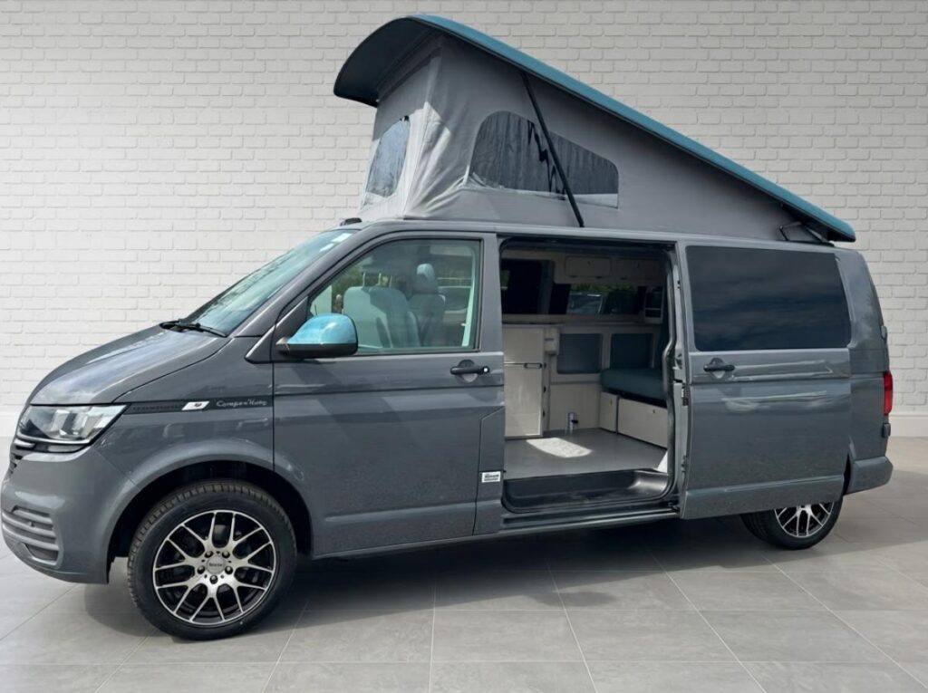 Camperking Santorini LWB with roof open
