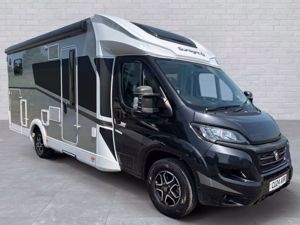 Sunlight T68 motorhome with alloy wheels